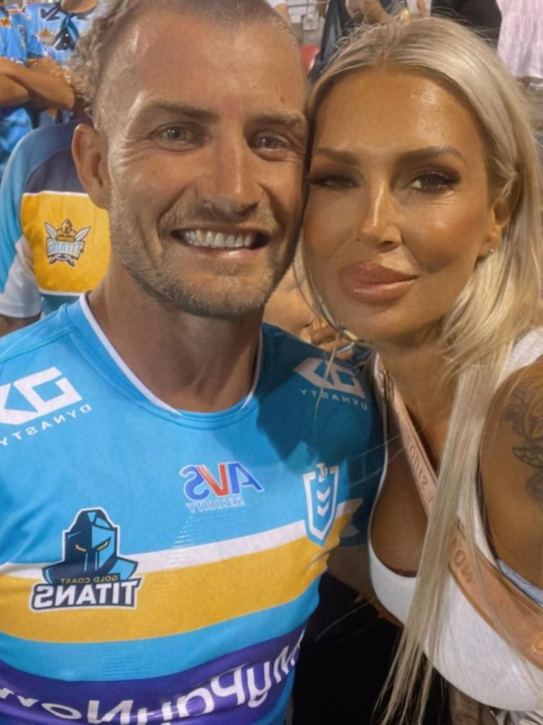 Karina was away with her NRL husband when she received the devastating call about her son. Picture: Instagram@karinaforan