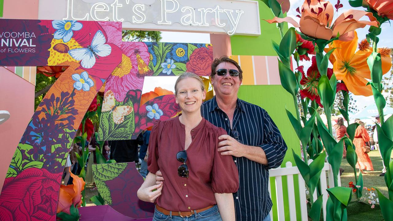 Sheelagh and Glen Lawton, Toowoomba Carnival of Flowers Festival of Food and Wine, Saturday, September 14th, 2024. Picture: Bev Lacey