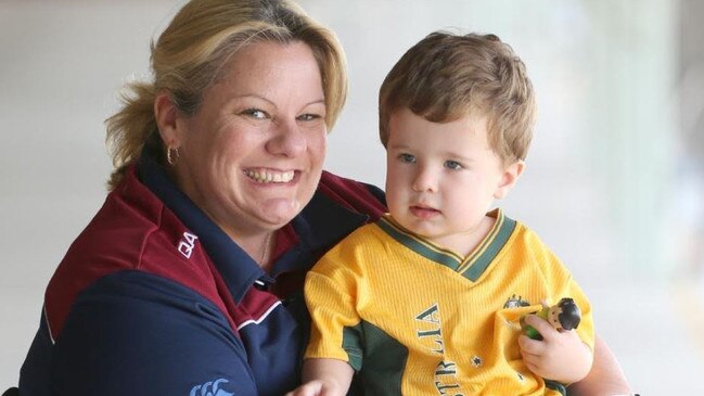 Natalie Smith with her son Daniel. Picture: Supplied