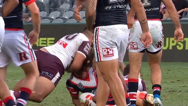 Toff Sipley could be in trouble. Photo: Fox Sports