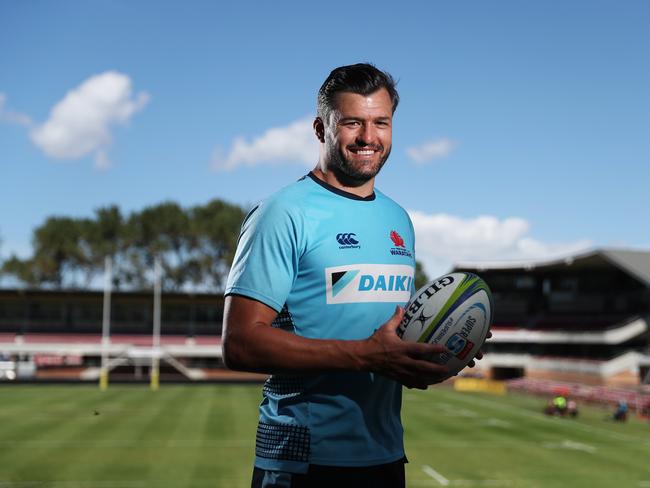 Adam Ashley-Cooper pictured during the NSW Waratahs Super Rugby captain's run at Brookvale Oval. Picture: Brett Costello