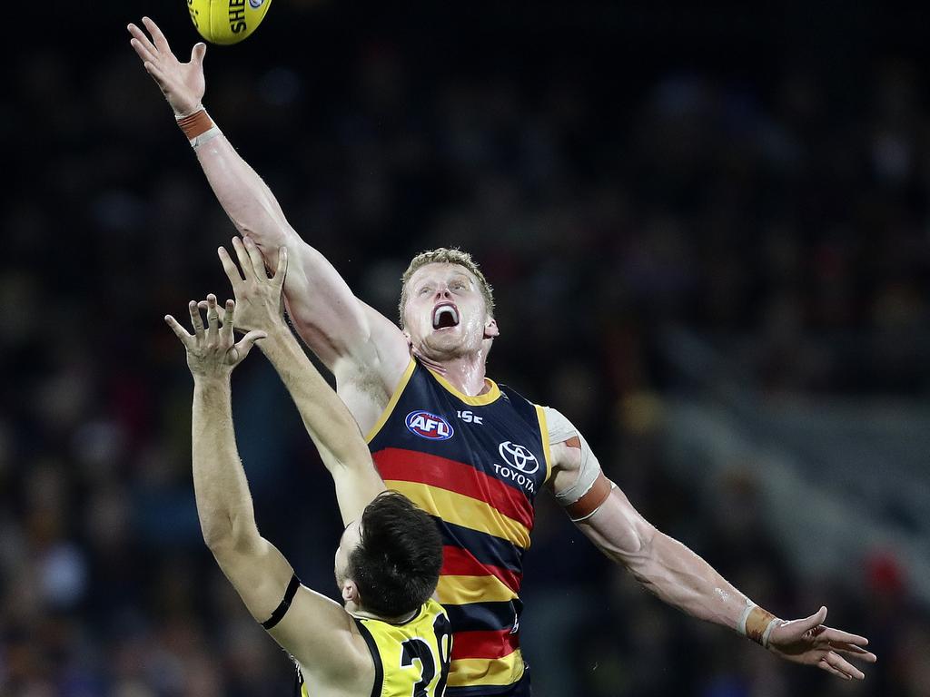 Reilly O'Brien was dominant in the ruck for the Crows and for very few SuperCoach owners in Round 13