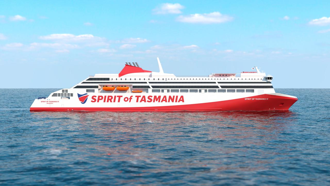 Construction begins on Spirit of Tasmania IV The Courier Mail