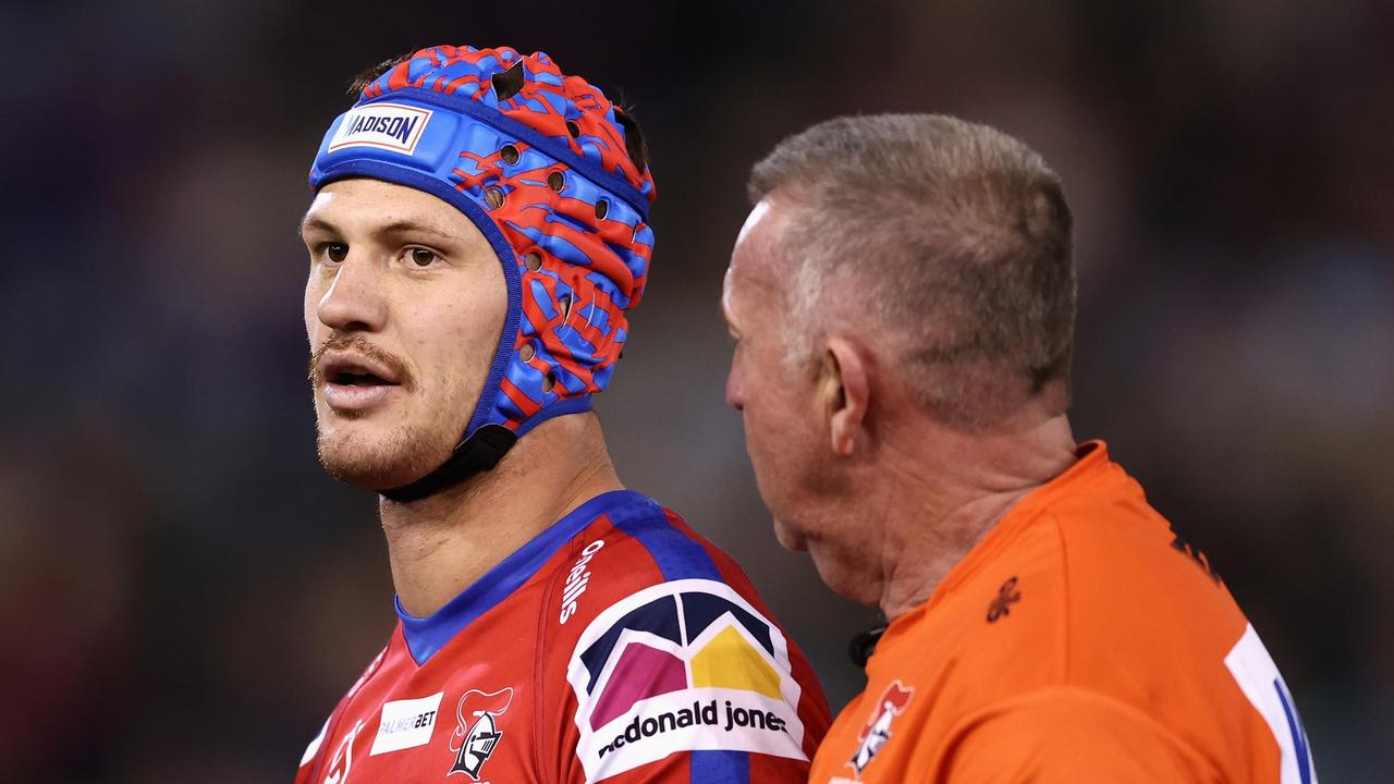 Kalyn Ponga escaped punishment for the toilet cubicle video incident. Picture: Matt King/Getty Images