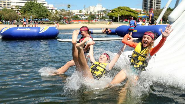 AquaSplash is expected to be a hit when it opens at Clontarf. Picture: Mike Batterham