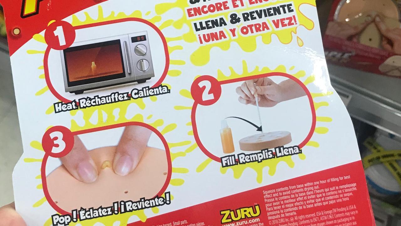 Kmart Big W Target Pimple Popper toy is absolutely revolting news Australia s leading news site