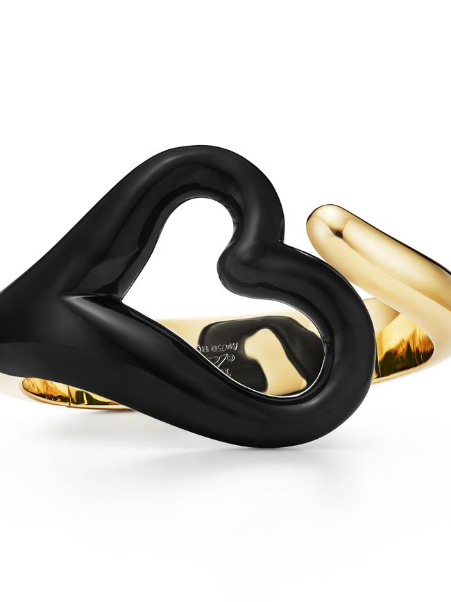 Tiffany &amp; Co. Elsa Peretti open heart cuff, $29,100.