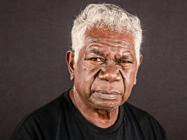 Recent portrait of Djawa Yunupingu