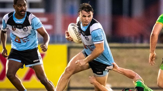 Sharks' Kieren Danovaro has been in good form throughout the 2023 NRL NT season. Picture: NRL NT