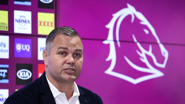 The Bronco’s missteps with coach Anthony Seibold must be learned from. Picture: Jono Searle/Getty Images