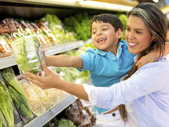 Many kids think fruit and veg come from the supermarket. Picture: Supplied