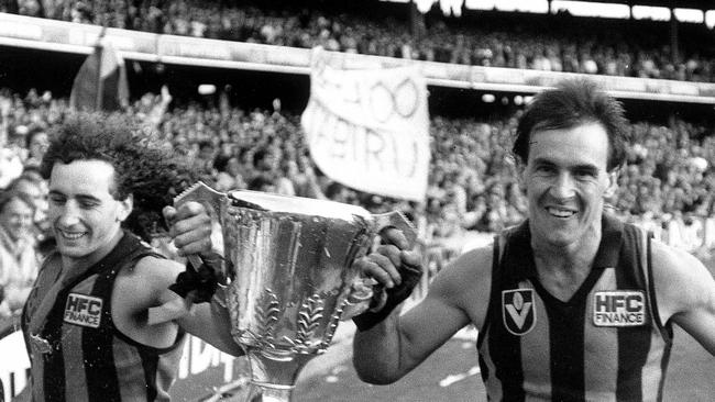 Terry Wallace enjoyed great success at Hawthorn as a player, but his ending at the club was a sour note.