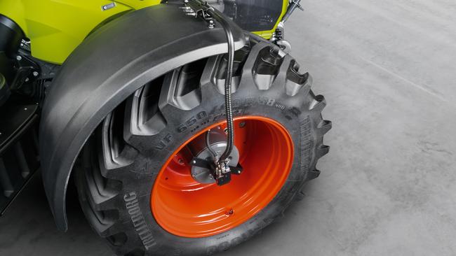 Claas is introducing a new automatic tyre inflation system across its Axion and Arion series of advanced technology tractors.