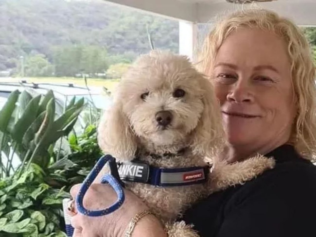 A GoFundMe has been set up for Bronwyn King, of Umina Beach, whose assistance dog needs surgery Picture: GoFundMe