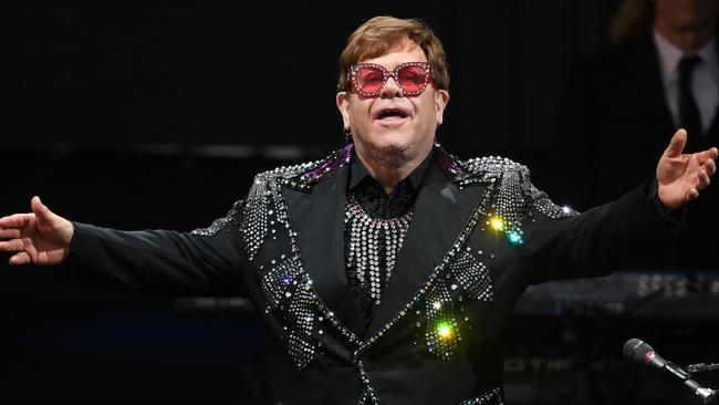 Sir Elton opens up about how being a dad has changed him. Picture: AAP