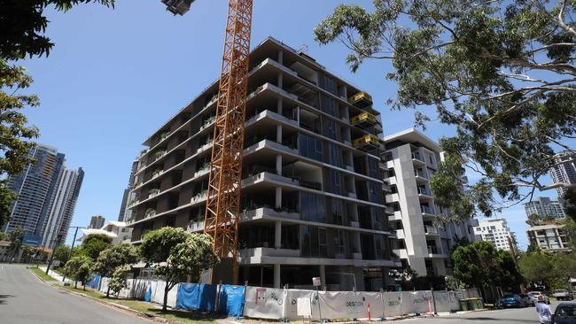 15 Waverley St development in Southport nearing completion. Picture Glenn Hampson