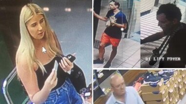 Police are searching for these people in relation to incidents across the Gold Coast.