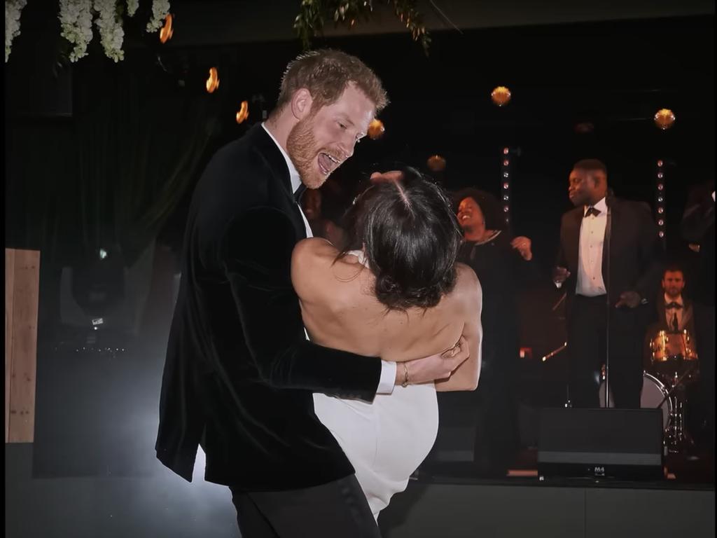 The pair’s dramatic wedding dance in a scene from volume two. Picture: Netflix