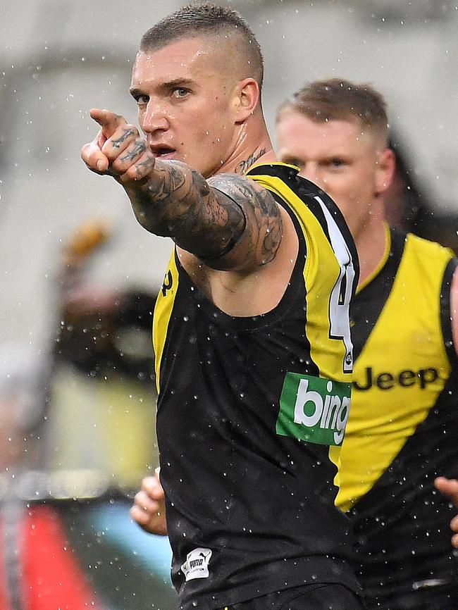 Dustin Martin is now Brownlow Medal favourite.