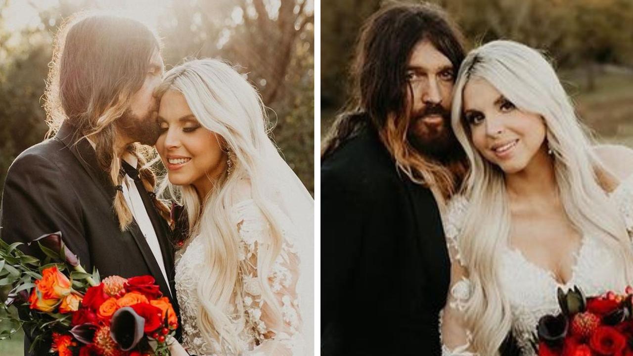 Billy Ray Cyrus Marries Firerose in Romantic Outdoor Wedding