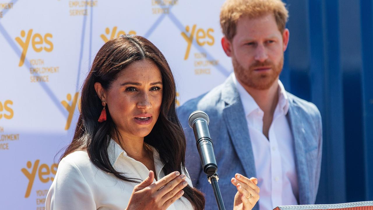 Meghan and Harry stepped back from the royal frontline earlier this year. Picture: Michele Spatari/AFP