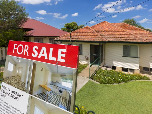 House prices are falling as much as 30 per cent. Picture: AAP Image/Glenn Hunt