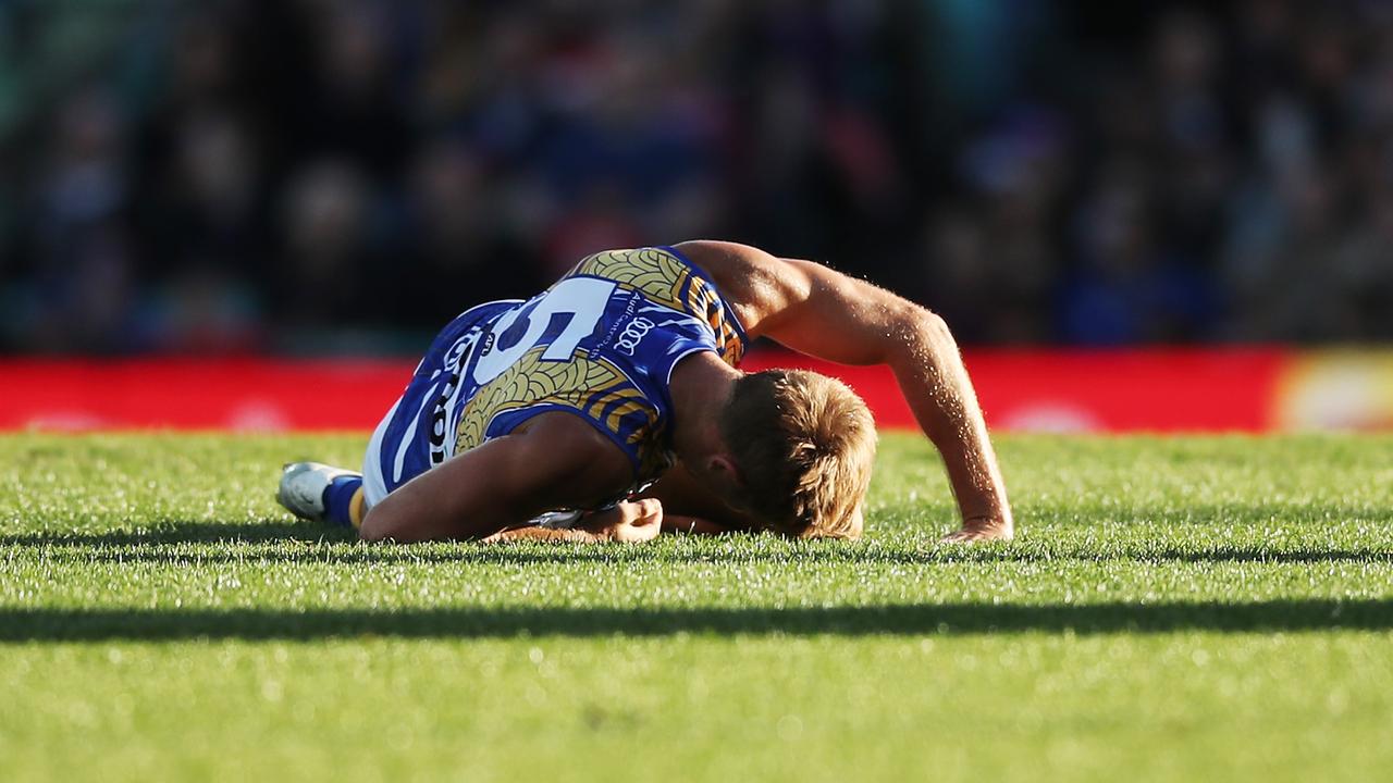 The rate of concussions is rising. Picture: Matt King/AFL Photos/via Getty Images