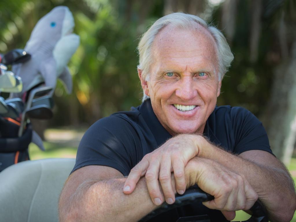 Australian golf legend Greg Norman.