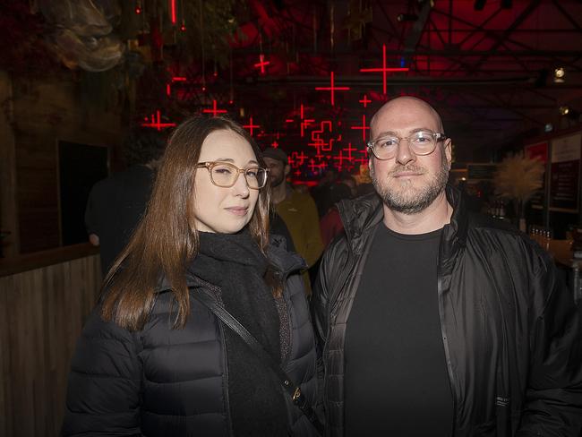 Dark Mofo 2023. Winter Feast. Natalie Maroki and Lee Hardman. Picture: Caroline Tan