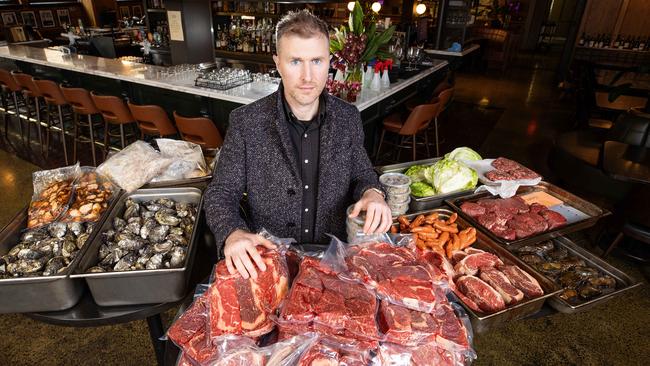 Angus and Bon restaurant owner Liam Ganley. Picture: Mark Stewart