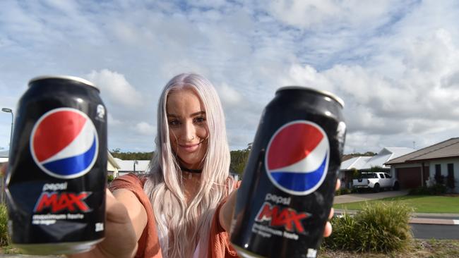 RECYCLE: Leonie Starr collected cans to raise money for her dream wedding. Picture: Warren Lynam