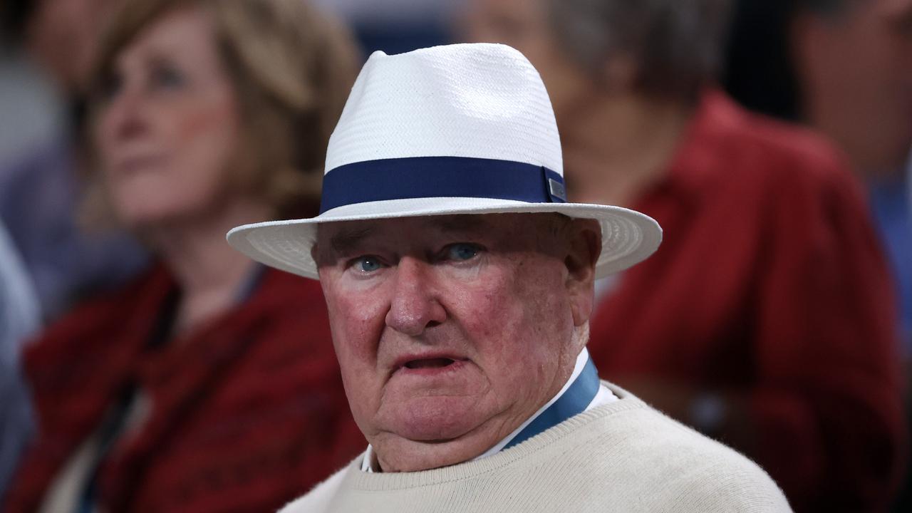 Lindsay Fox at the 2020 Australian Open final. Picture: Michael Klein