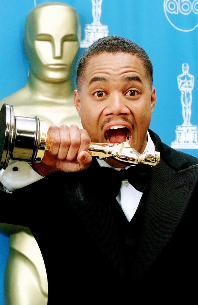 Cuba Gooding Jr couldn’t find work for 12 months after winning Best Supporting Actor. Picture: AP