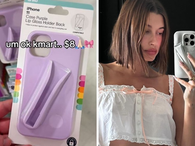 Kmart drop $8 version of Hailey Bieber staple. Picture: TikTok/Instagram