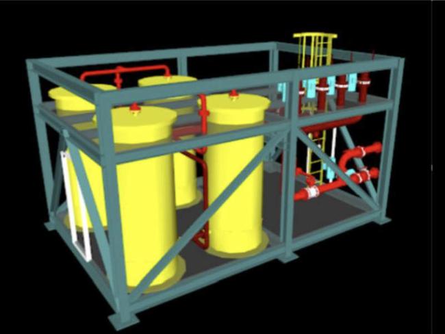 Koch Technology Solutions’ Li-Pro “quad pot” DLE unit. Pic: Arizona Lithium