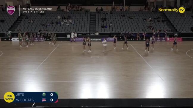 Replay: Netball Queensland U16/U18 State Titles Day 2 - TAE Aerospace Jets v Wildcats (U16)