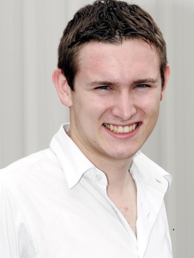 Andrew Potts on his first day at the Bulletin in January 2008