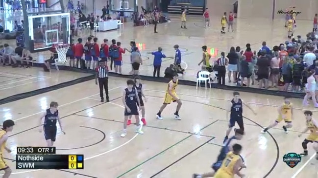 Replay: Basketball Queensland Under-16 State Championships – Northside Wizards 2 vs SWM Pirates Red (Div 3)