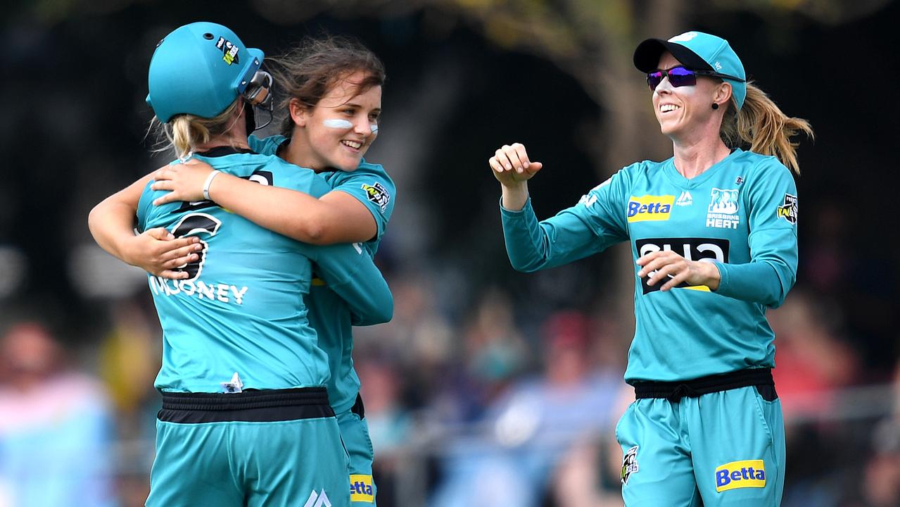 The Brisbane Heat are WBBL champions for 2019. (AAP Image/Dan Peled)