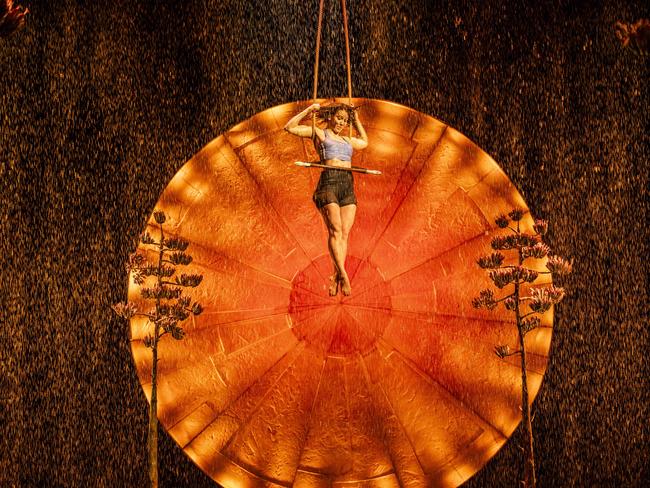 Luzia rehearsals. Picture: Wayne Taylor