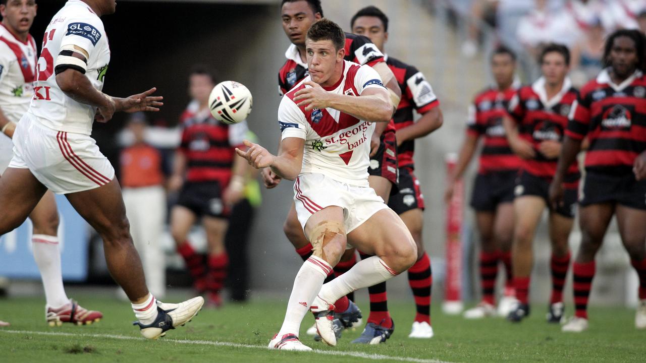 Caine made a brief comeback for the St George Illawarra reserve grade side.