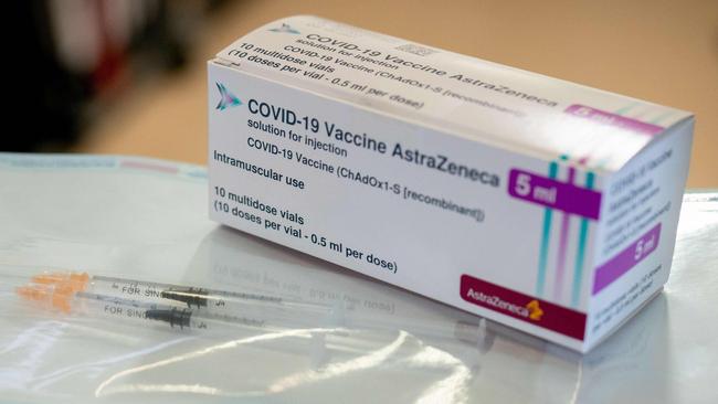 The AstraZeneca vaccine has already been made and frozen at CSL’s facility in Broadmeadows. Picture: AFP