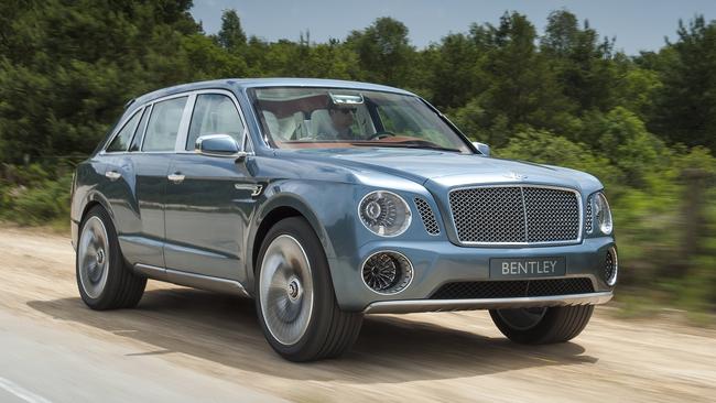 New territory ... Bentley will introduce an SUV to boost sales. Picture: Supplied