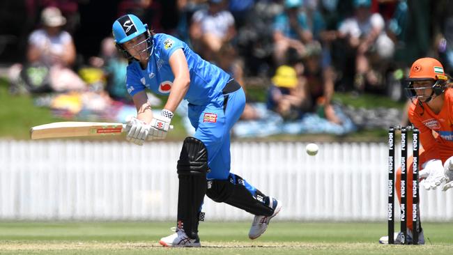 ahlia McGrath on her way to a matchwinning half century. Picture: Getty Images