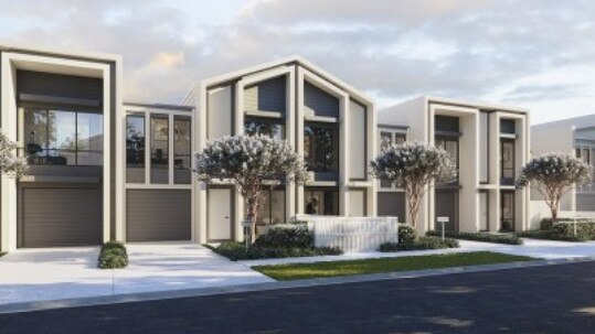 An artist's impression of Mt Annan’s future 'Montaine Residences'.