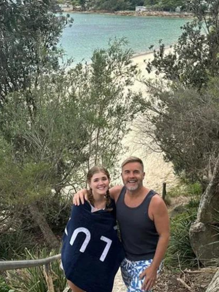 Gary Barlow and his daughter Emily. Picture: Instagram