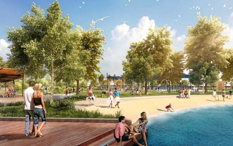 VISION: A concept of the Twin Waters West development. Picture: Contributed