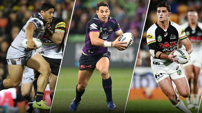 Jason Taumalolo, Billy Slater and Nathan Cleary.