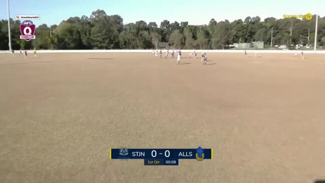 Replay: St Joseph's Nudgee v All Saints Anglican College (senior male) -AFLQ Schools Cup SEQ Quarter Finals Day 2