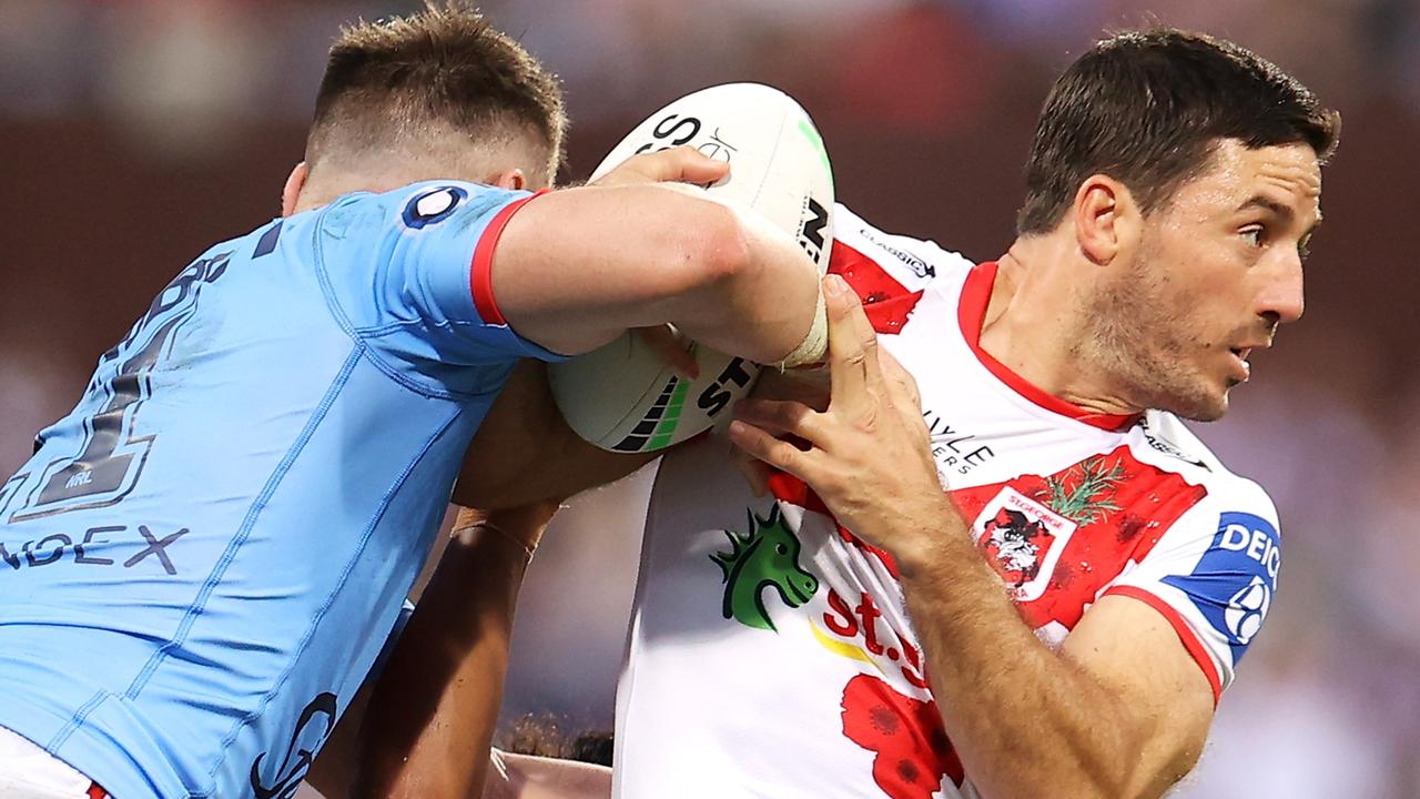Ben Hunt was simply unstoppable against the Roosters.
